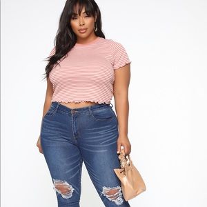 Fashion Nova: You Need Me Crop Top